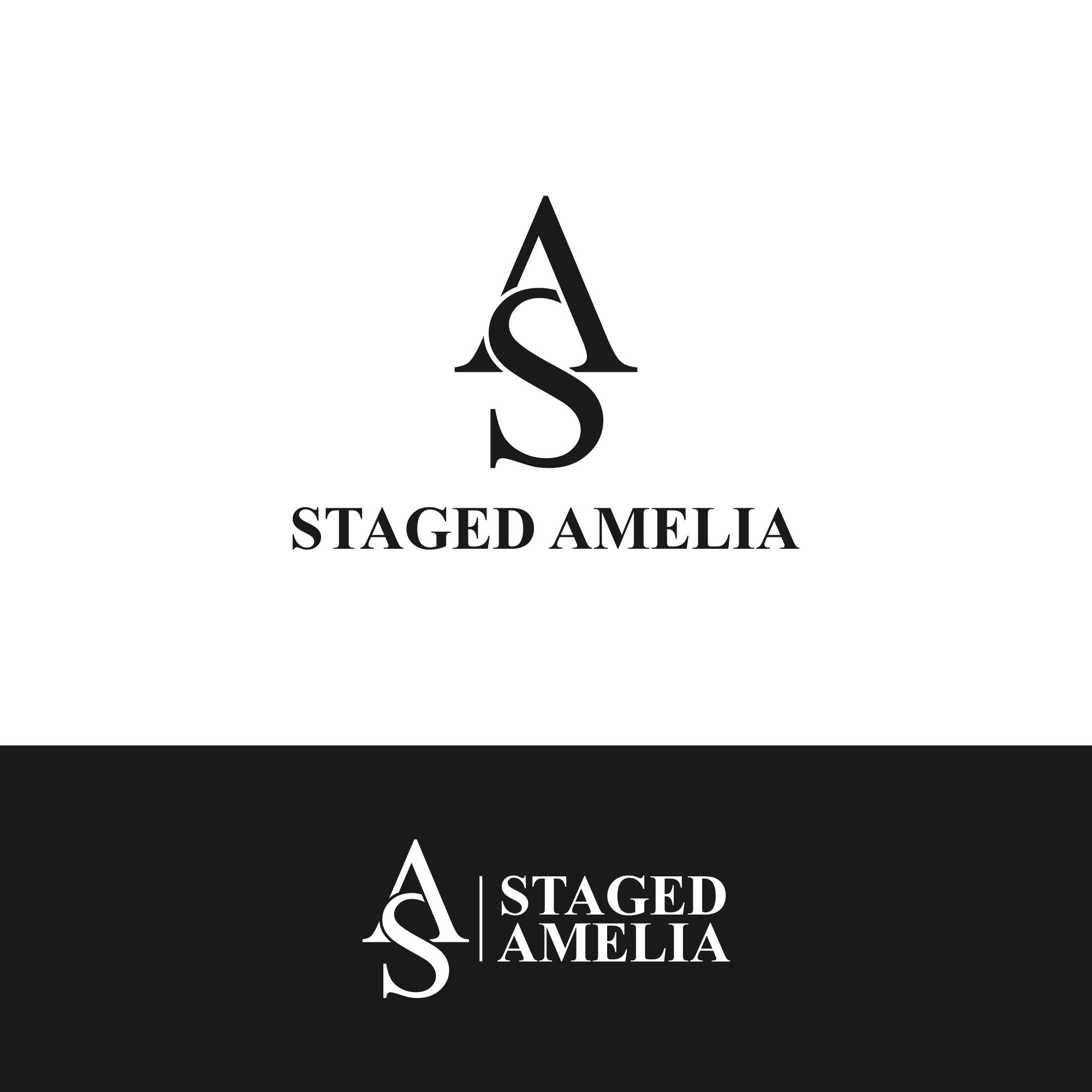 Logo Design by ark 2 for Staged Amelia | Design #29480347