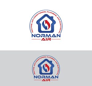 Logo-Design von RA-bica für Norman Heating and Air Conditioning | Design: #29413203