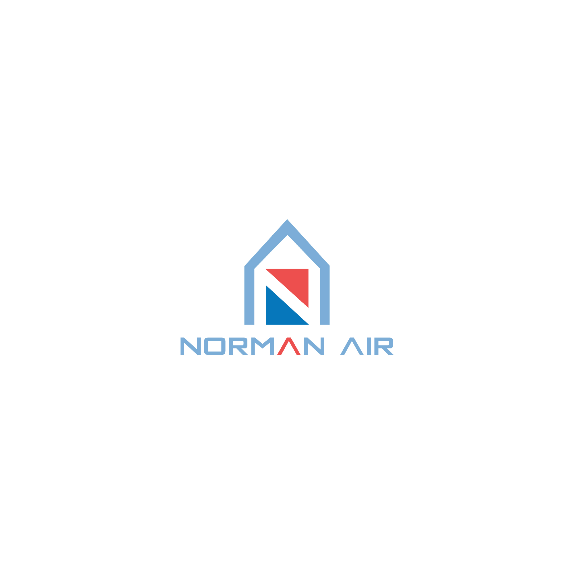 Logo Design by Krithik_Branding for Norman Heating and Air Conditioning | Design #29403194