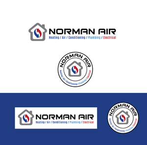 Logo Design by instudio for Norman Heating and Air Conditioning | Design: #29402950