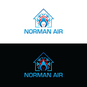 Logo Design by prodesigns99 for Norman Heating and Air Conditioning | Design: #29397761