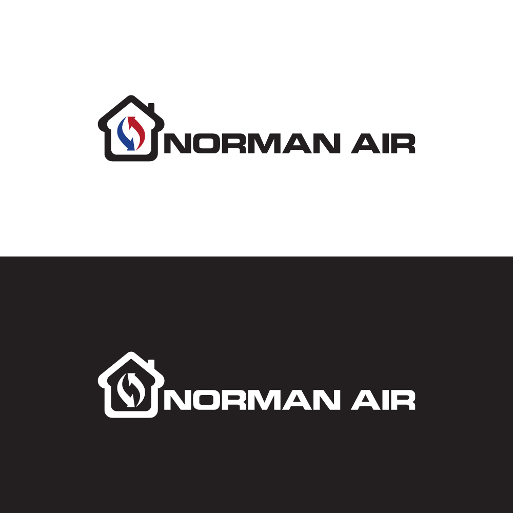 Diseño de Logo por widodo para Norman Heating and Air Conditioning | Diseño #29419095