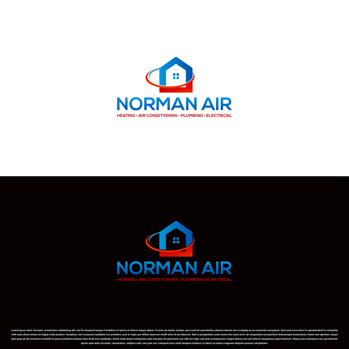 Design de Logo par DesignDUO pour Norman Heating and Air Conditioning | Design #29424563