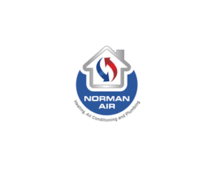 Diseño de Logo por Designpool para Norman Heating and Air Conditioning | Diseño: #29396616