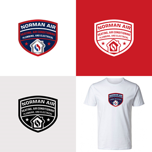 Logo Design by Maxo-Biz for Norman Heating and Air Conditioning | Design: #29399208