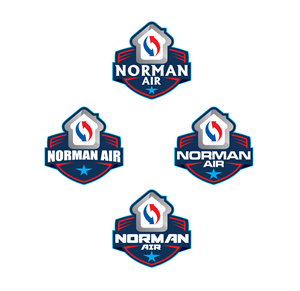 Logo Design by step forward 2 for Norman Heating and Air Conditioning | Design: #29411252