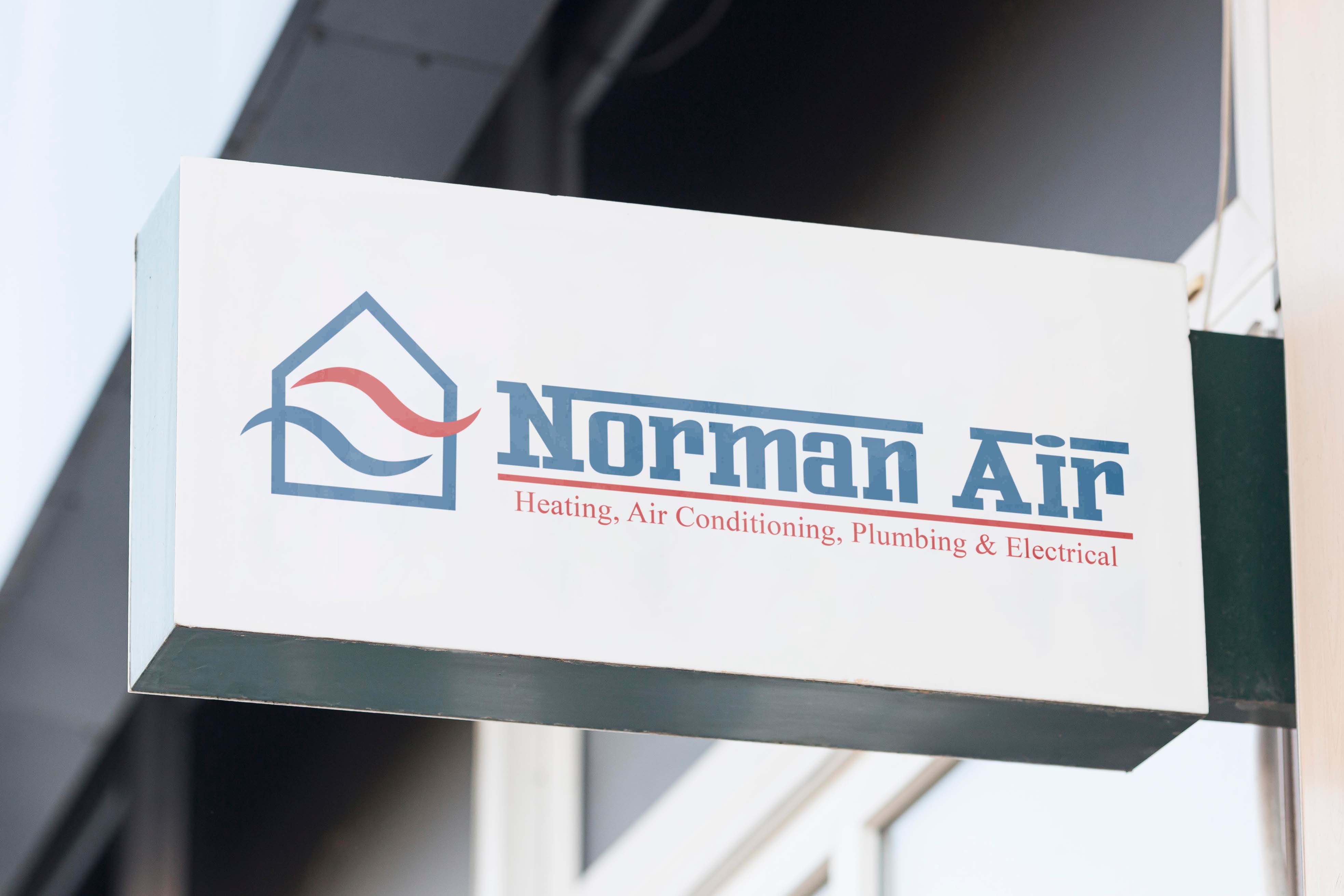 Diseño de Logo por miloje1207 para Norman Heating and Air Conditioning | Diseño #29404715