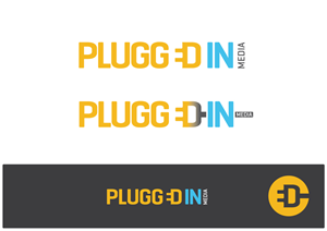 Plugged-In  Media | Logo Design by Nigel B