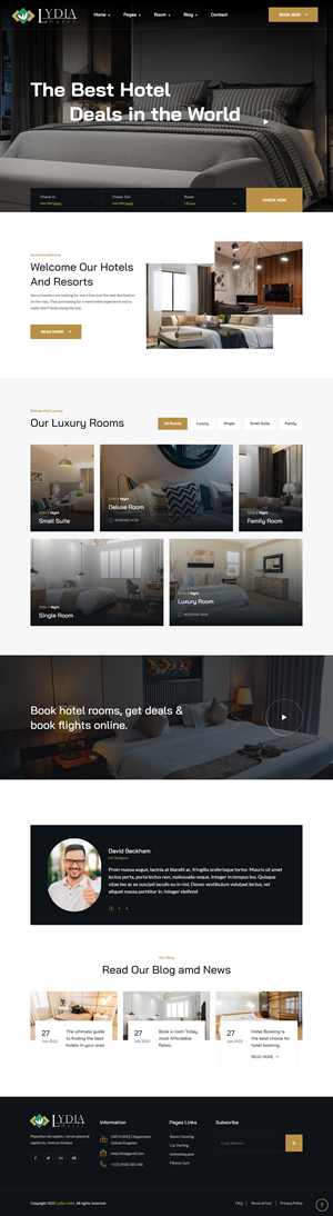 Web Design by M79 for Lydia Hotel SA | Design: #29392561