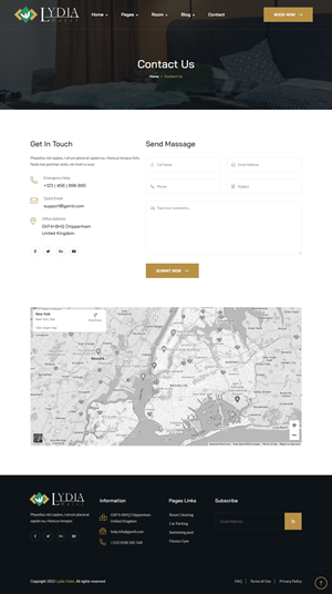 Web Design by M79 for Lydia Hotel SA | Design: #29404087