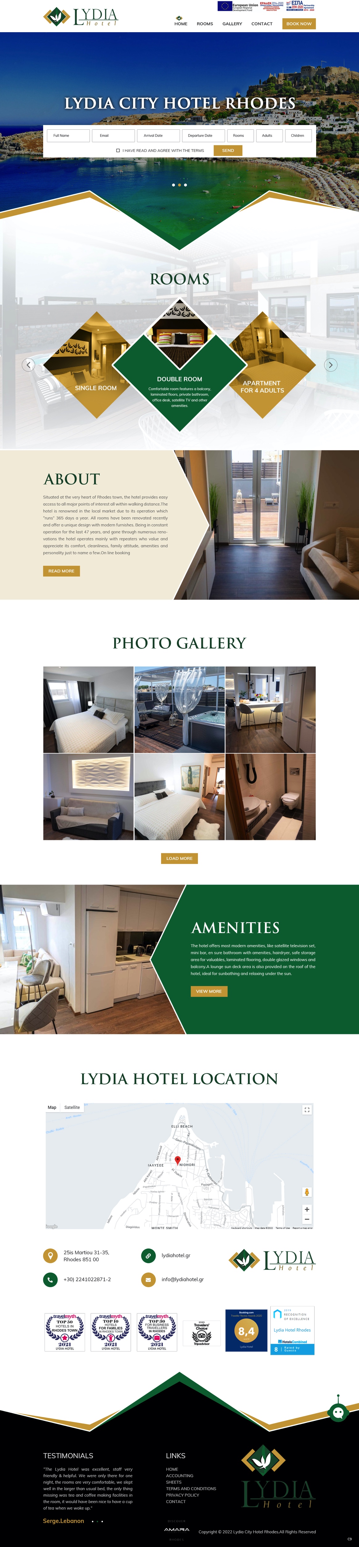 Web-Design von pb für Lydia Hotel SA | Design #29397156