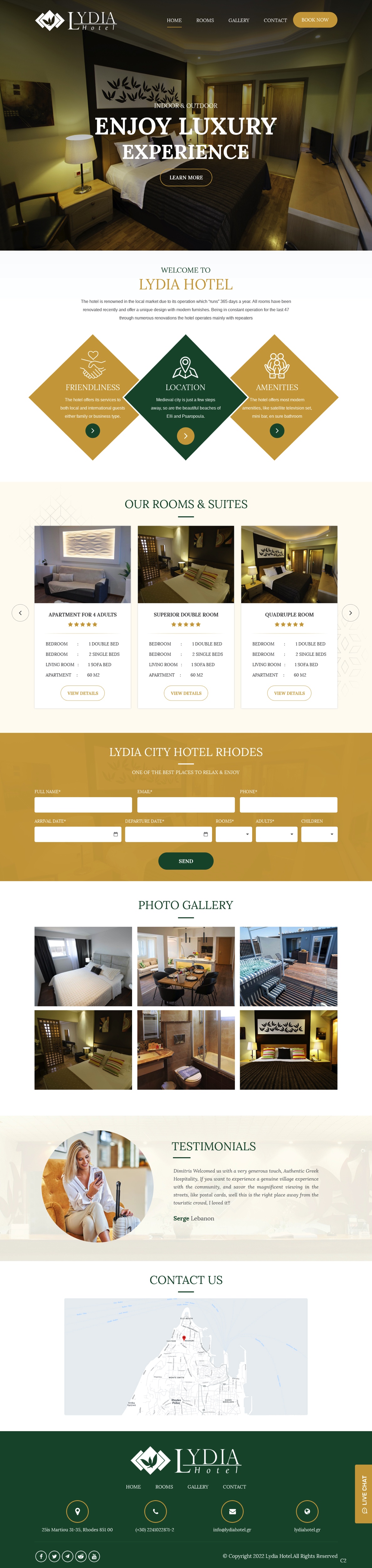 Web Design par pb pour Lydia Hotel SA | Design #29397160