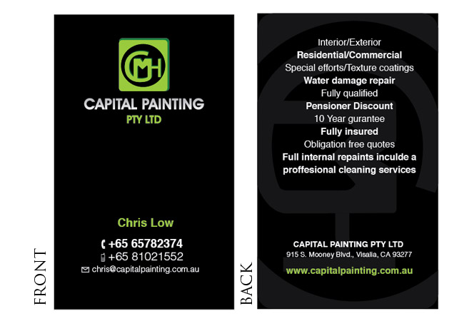 Business Card Design by Diseno Advertising Pte Ltd for this project | Design #753251