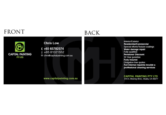 Business Card Design by Diseno Advertising Pte Ltd for this project | Design #753252