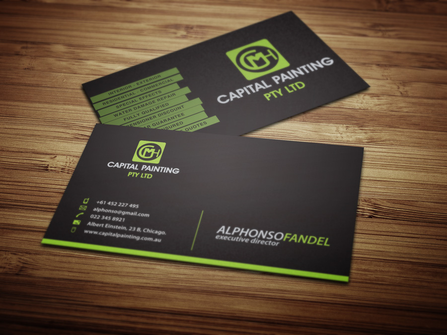 Business Card Design by deniedart for this project | Design #757488