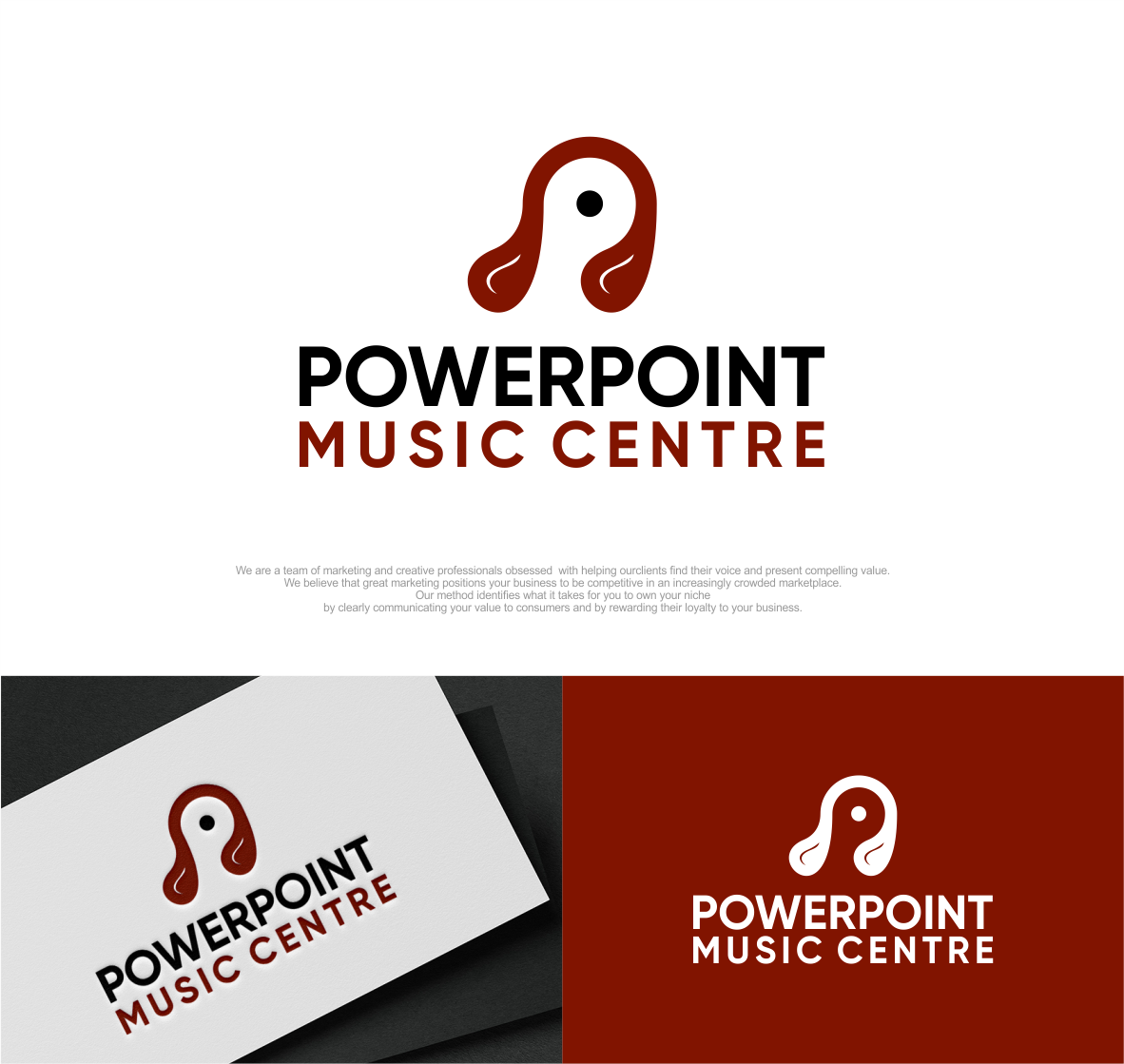Logo Design by vintana for Powerpoint Music | Design #29424890