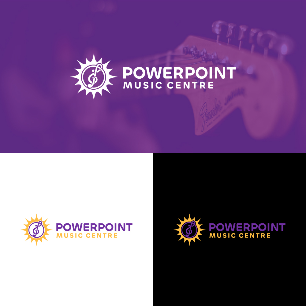 Logo Design by Kavi negi for Powerpoint Music | Design #29406995