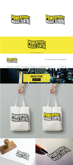 Logo Design by MenaGraphics for Powerpoint Music | Design: #29404847
