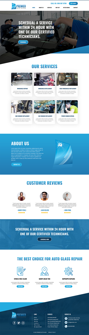 Web Design by MAHABA for Supreme Auto LLC | Design: #29401933