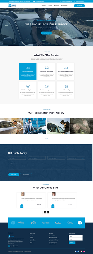 Web Design by  Artman for Supreme Auto LLC | Design: #29404401