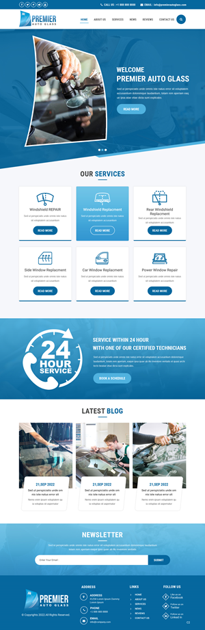 Web Design by pb for Supreme Auto LLC | Design: #29397176