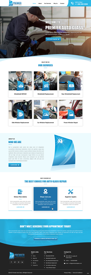 Web Design by pb for Supreme Auto LLC | Design: #29397178