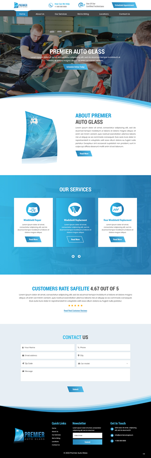 Web Design by pb for Supreme Auto LLC | Design: #29397184