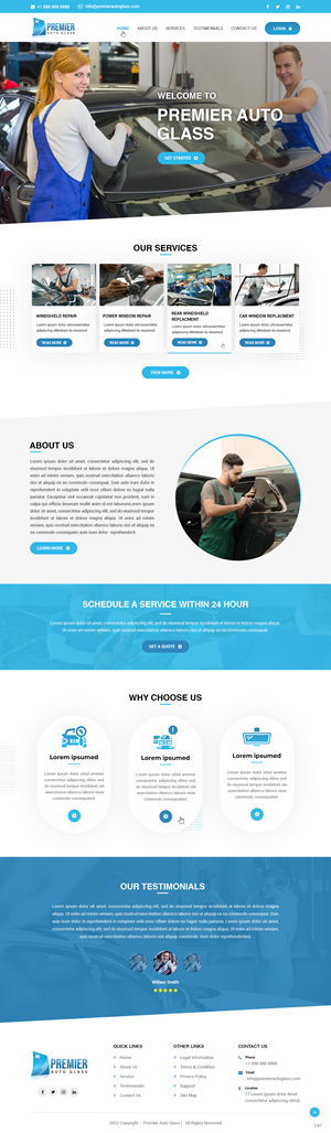 Web Design by pb for Supreme Auto LLC | Design: #29397185
