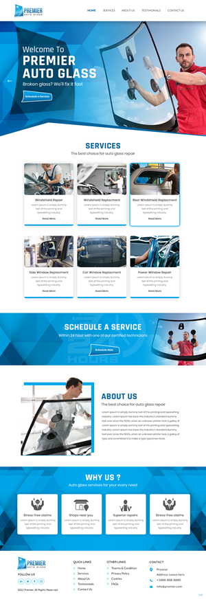 Web Design by pb for Supreme Auto LLC | Design: #29397193
