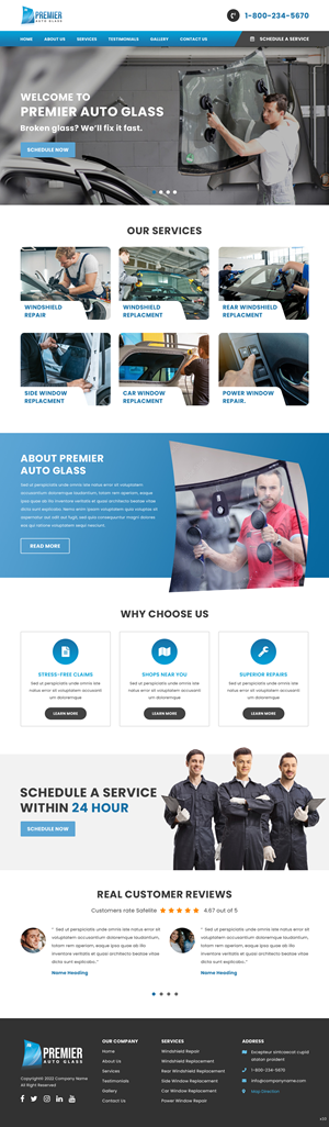 Web Design by pb for Supreme Auto LLC | Design: #29397194