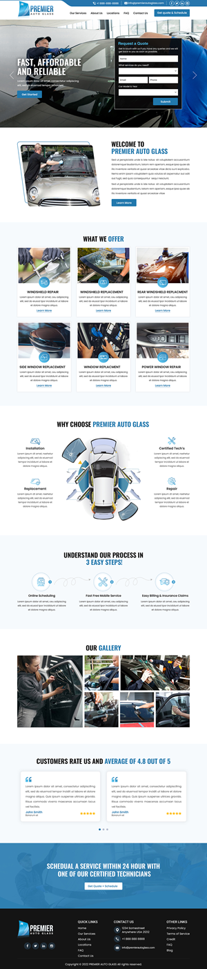 Web Design by Titan Eagle for Supreme Auto LLC | Design: #29407083