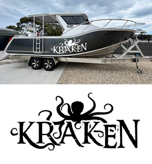 Boat Name Design | Graphic Design by ARTOGRAPHY