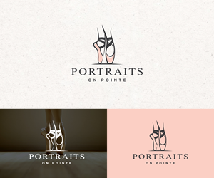 Portraits on Pointe | Logo-Design von step forward 2