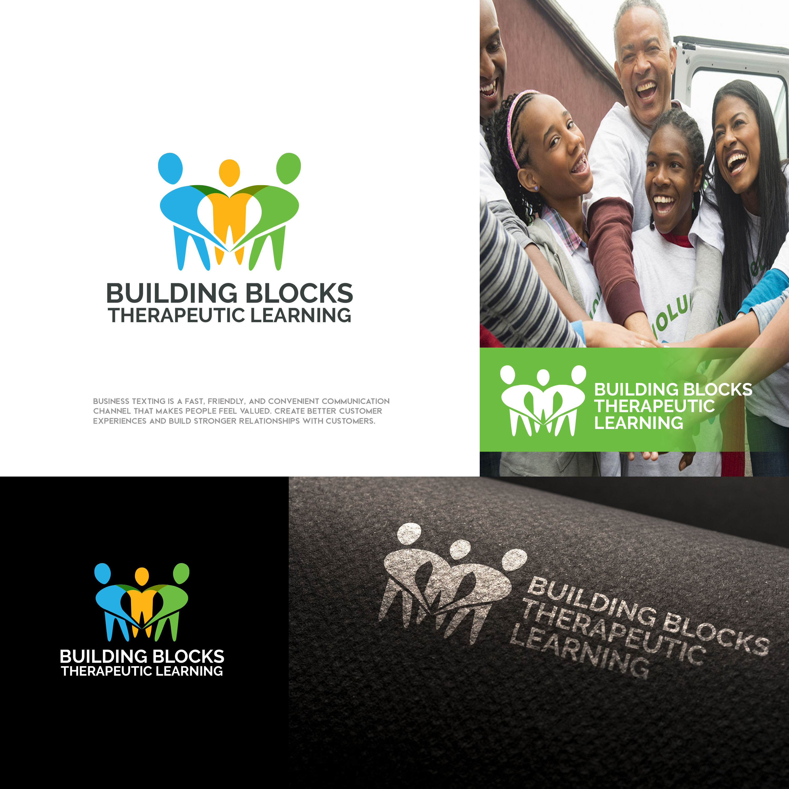 Logo Design by artdot for Building Blocks Therapeutic Learning | Design #29414545