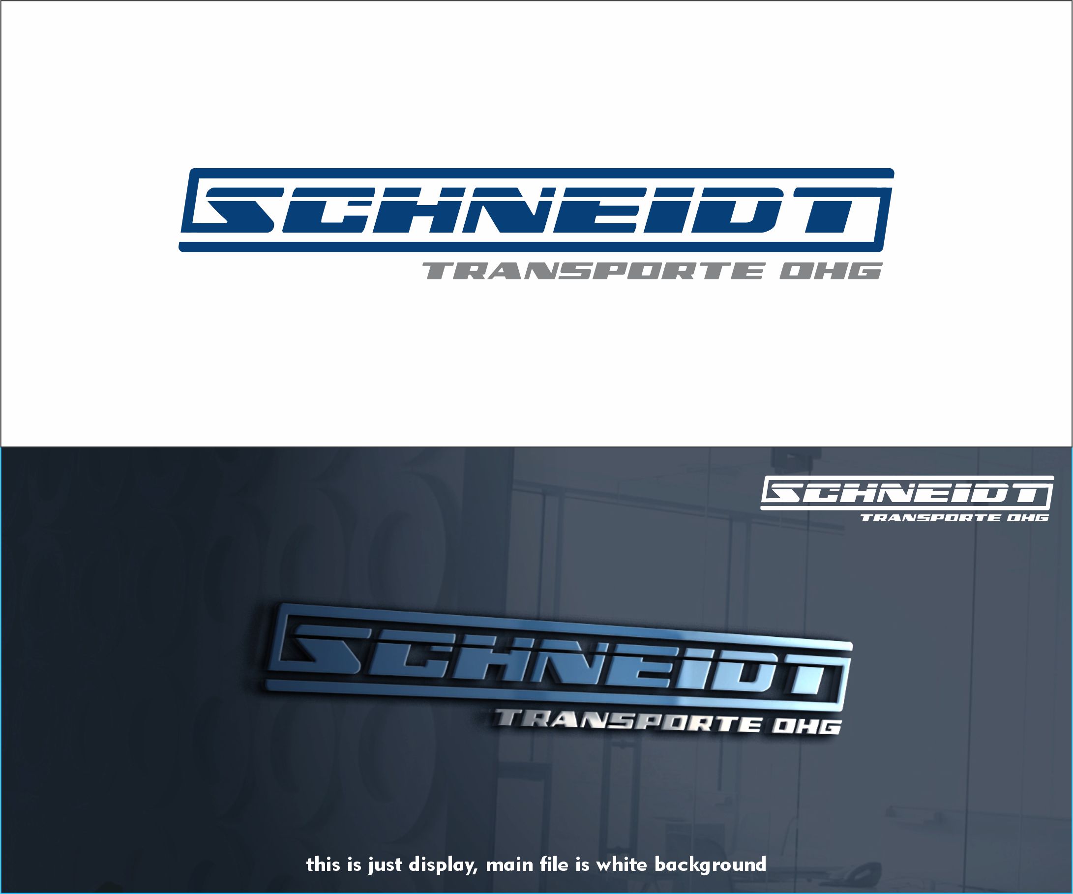 Diseño de Logo por alkaline para Schneidt Transporte OHG | Diseño #29400821