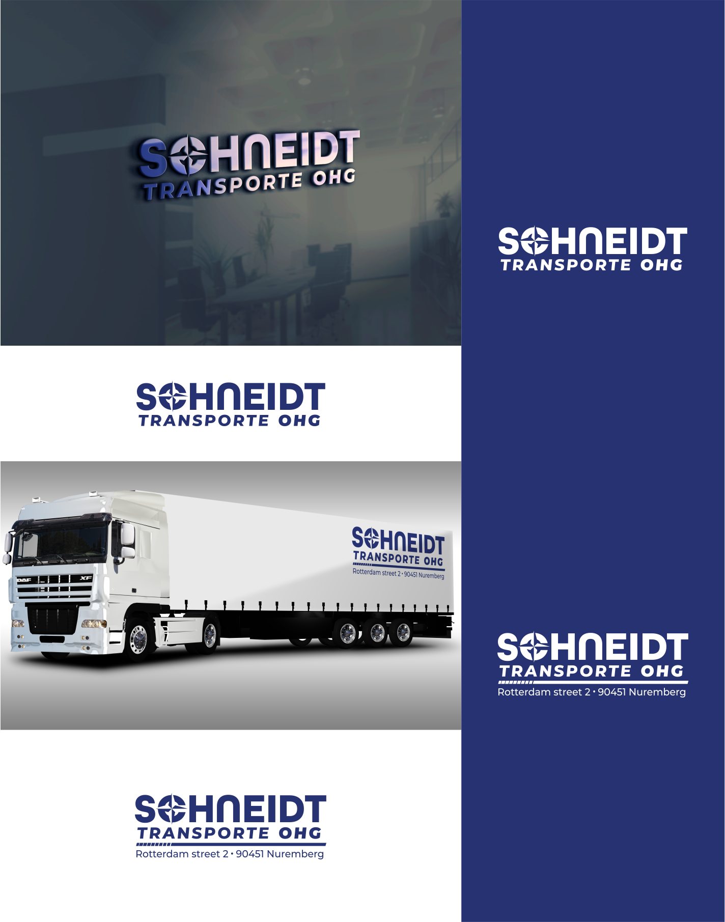 Logo Design by Tubeng for Schneidt Transporte OHG | Design #29416705