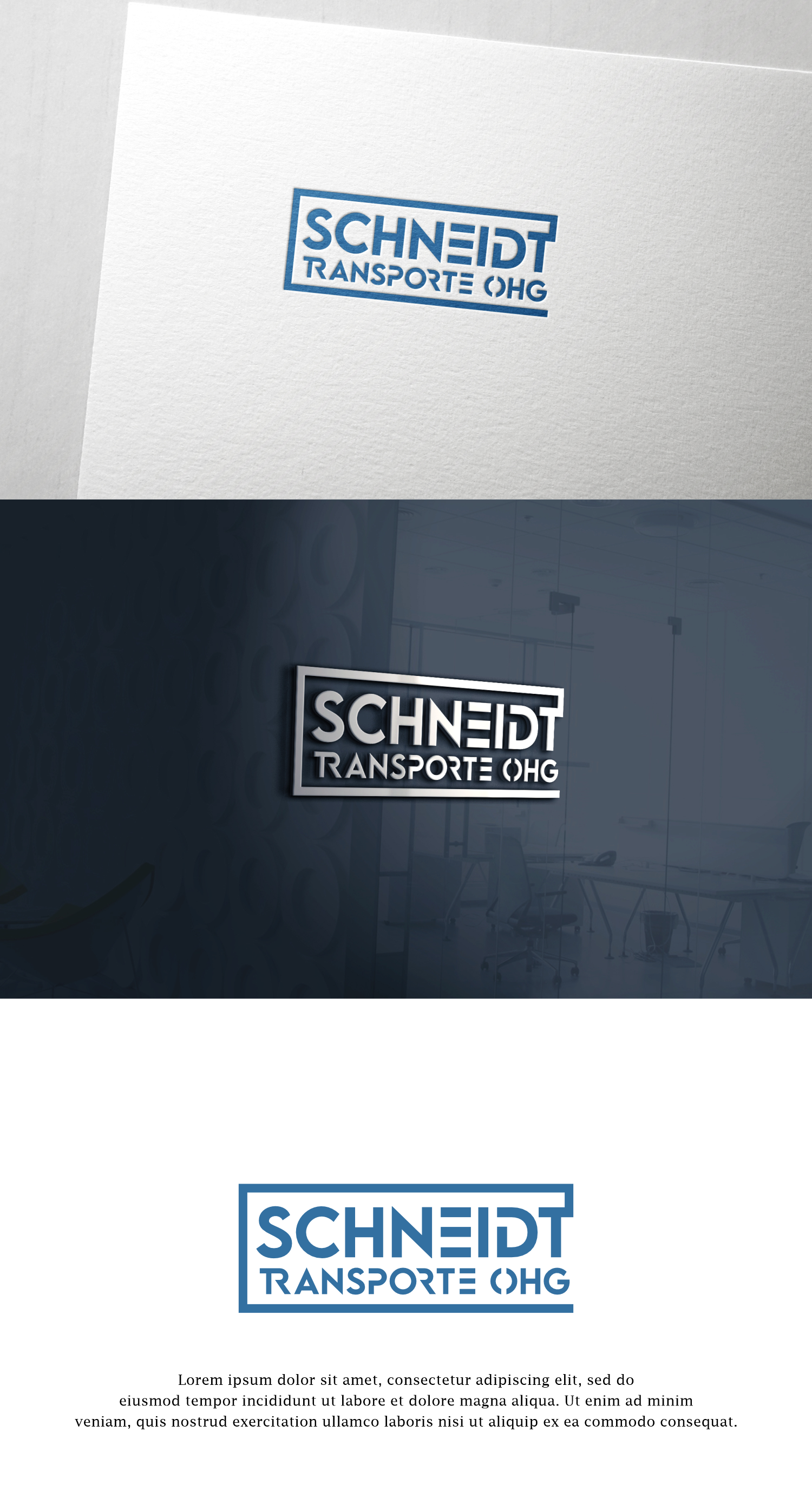 Logo Design by samsir for Schneidt Transporte OHG | Design #29401439