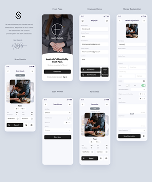 Hospool - Staffing APP for the hospitality industry. | Diseño Web por Night Shift