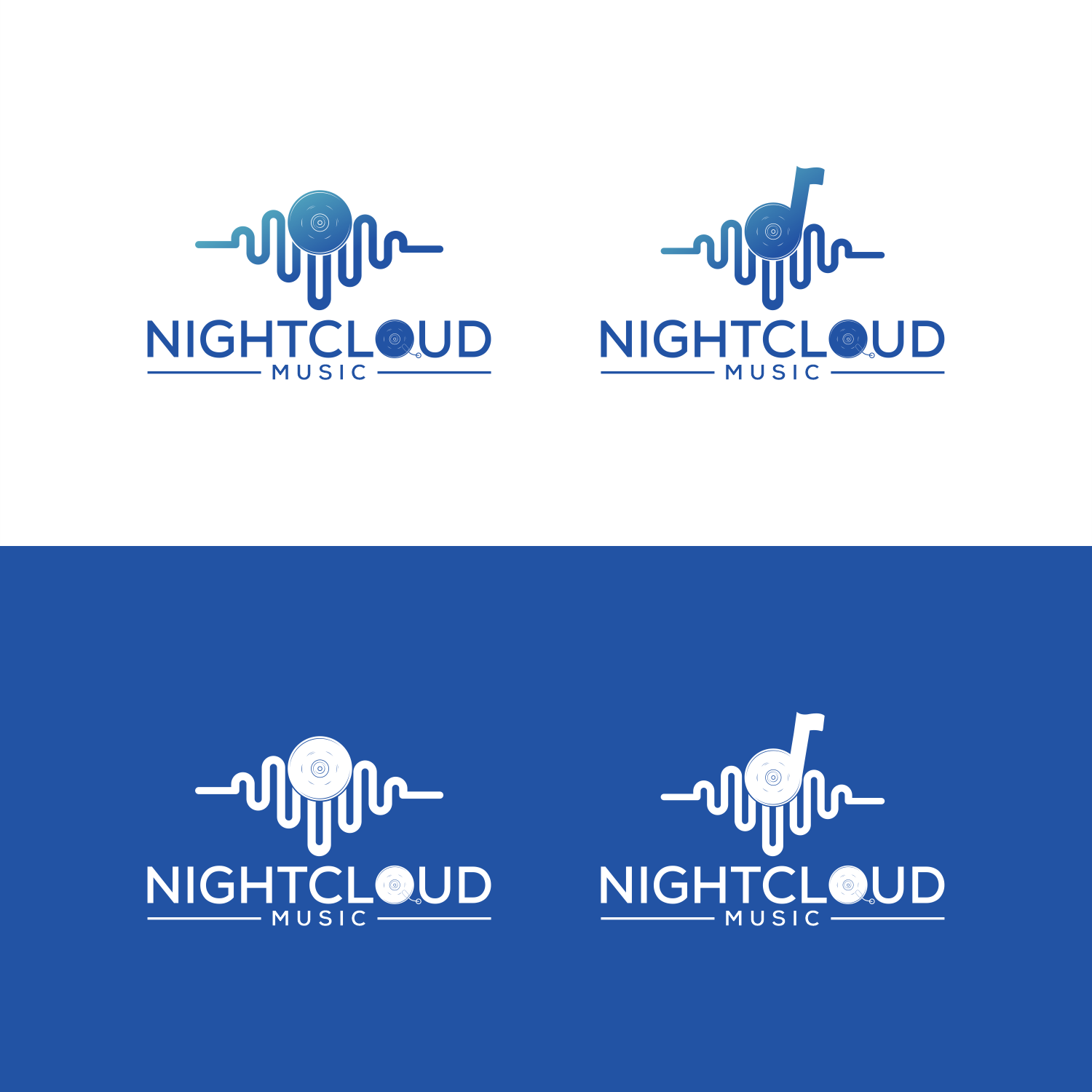 Logo Design by Kenshin777 for Nightcloud Music | Design #29402777