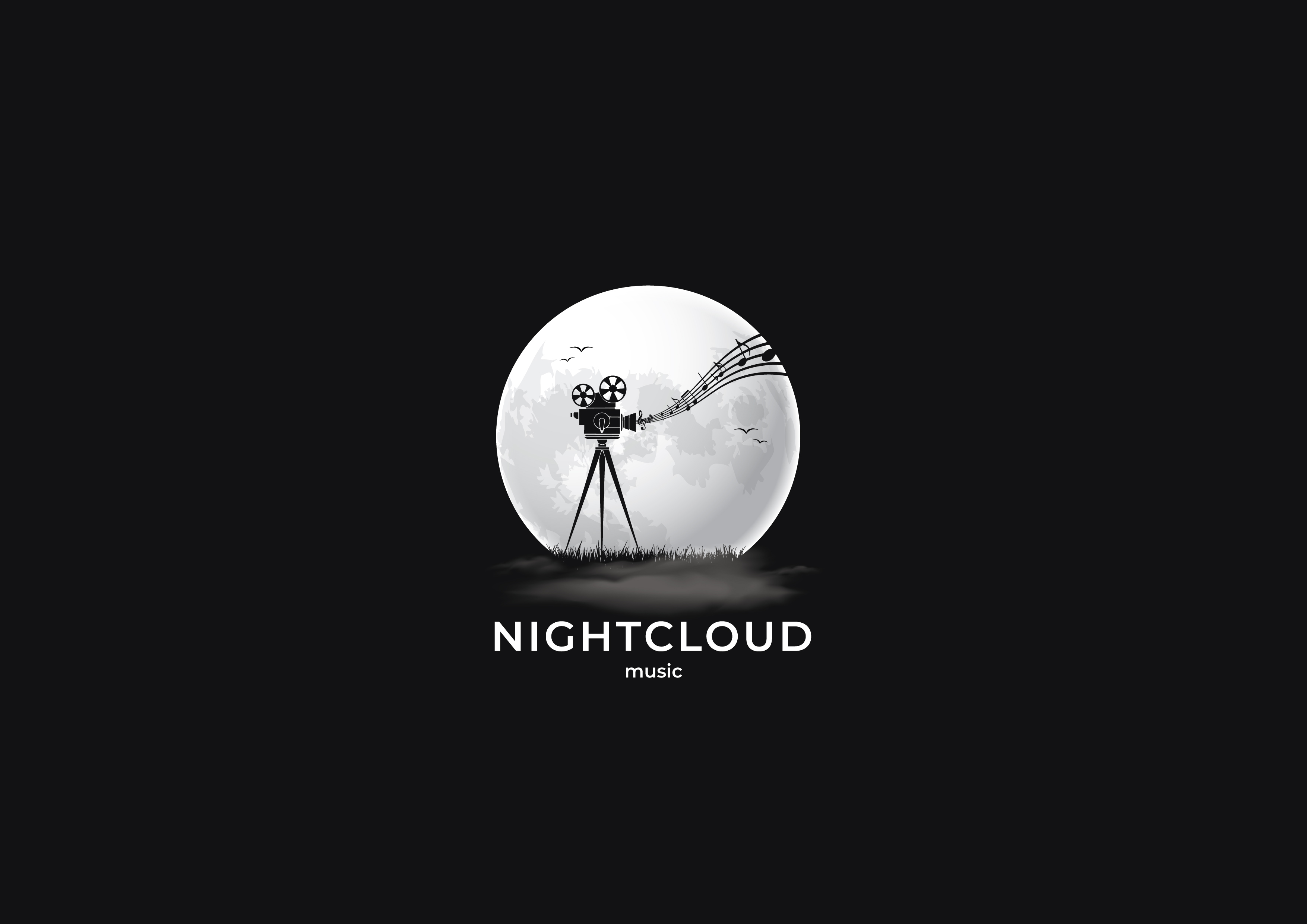 Logo Design by Arctic Kitty for Nightcloud Music | Design #29404766