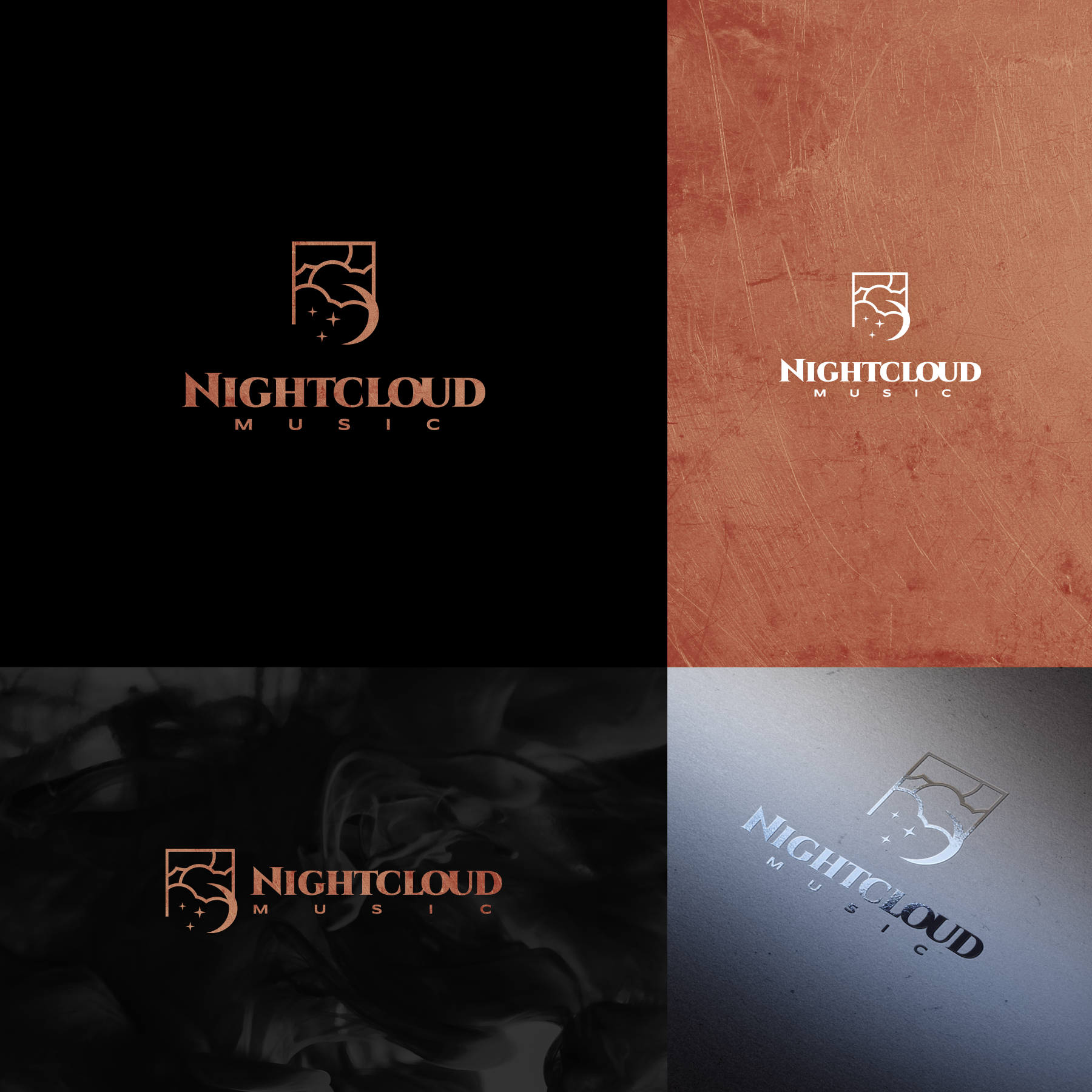 Logo Design by Oleksandr Tovarkov for Nightcloud Music | Design: #29402355