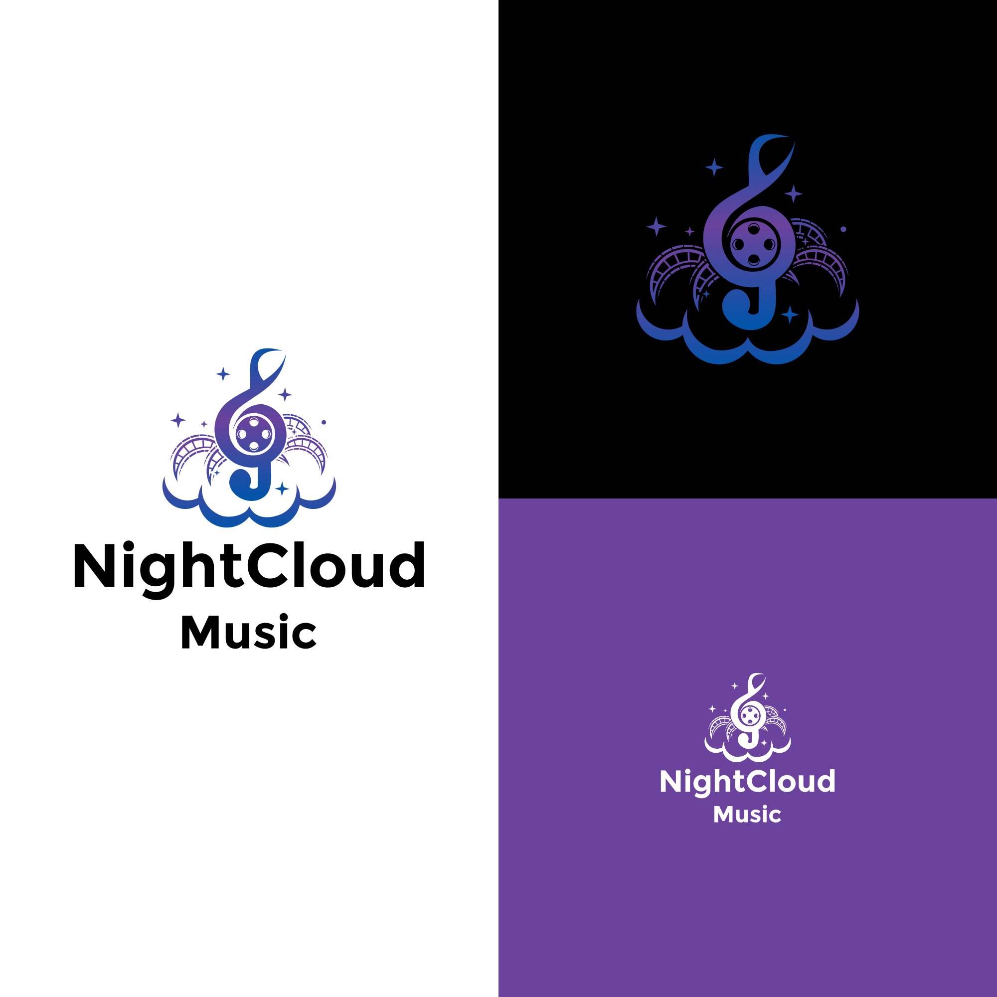 Logo Design by alitjuara for Nightcloud Music | Design #29423651