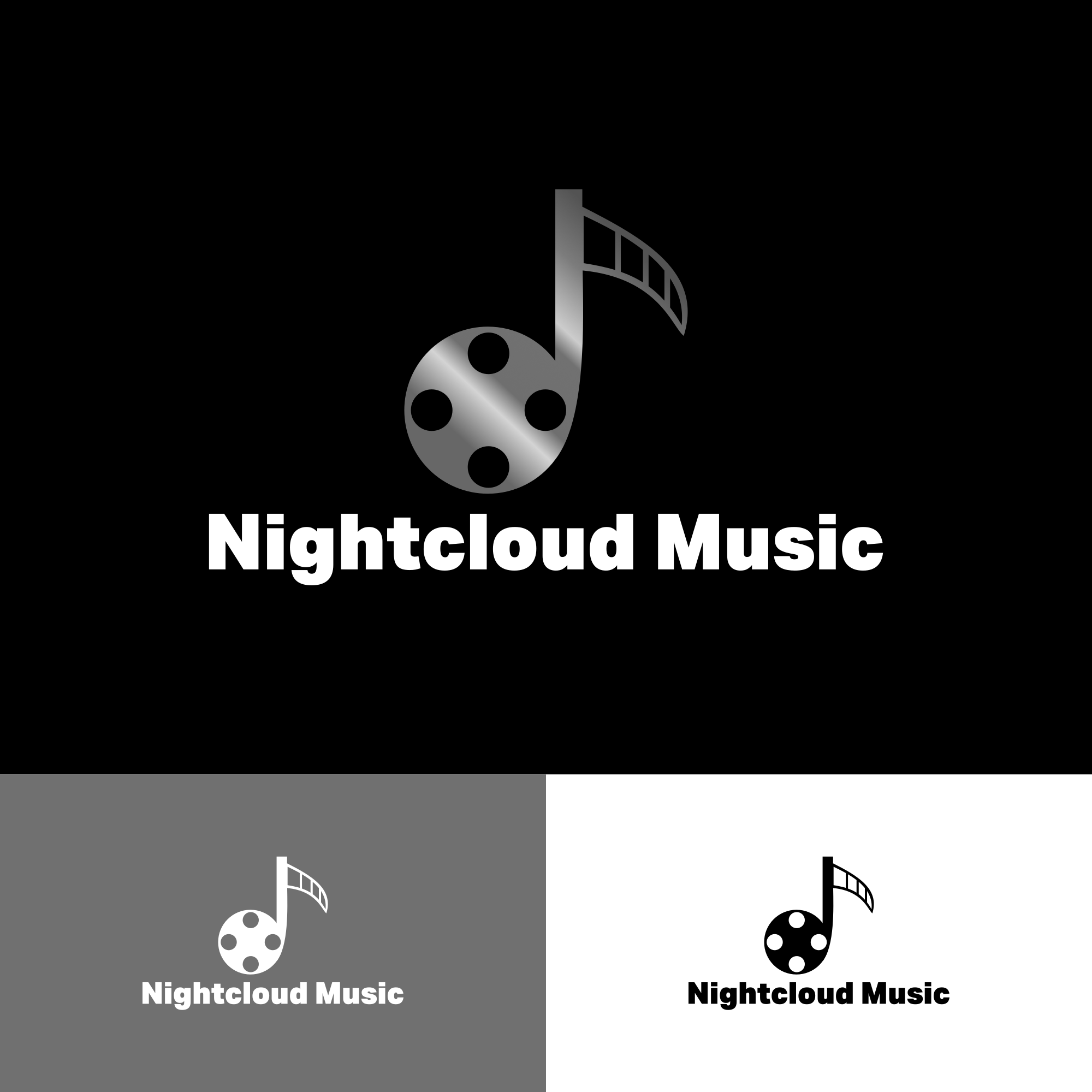 Logo Design by alitjuara for Nightcloud Music | Design #29423653