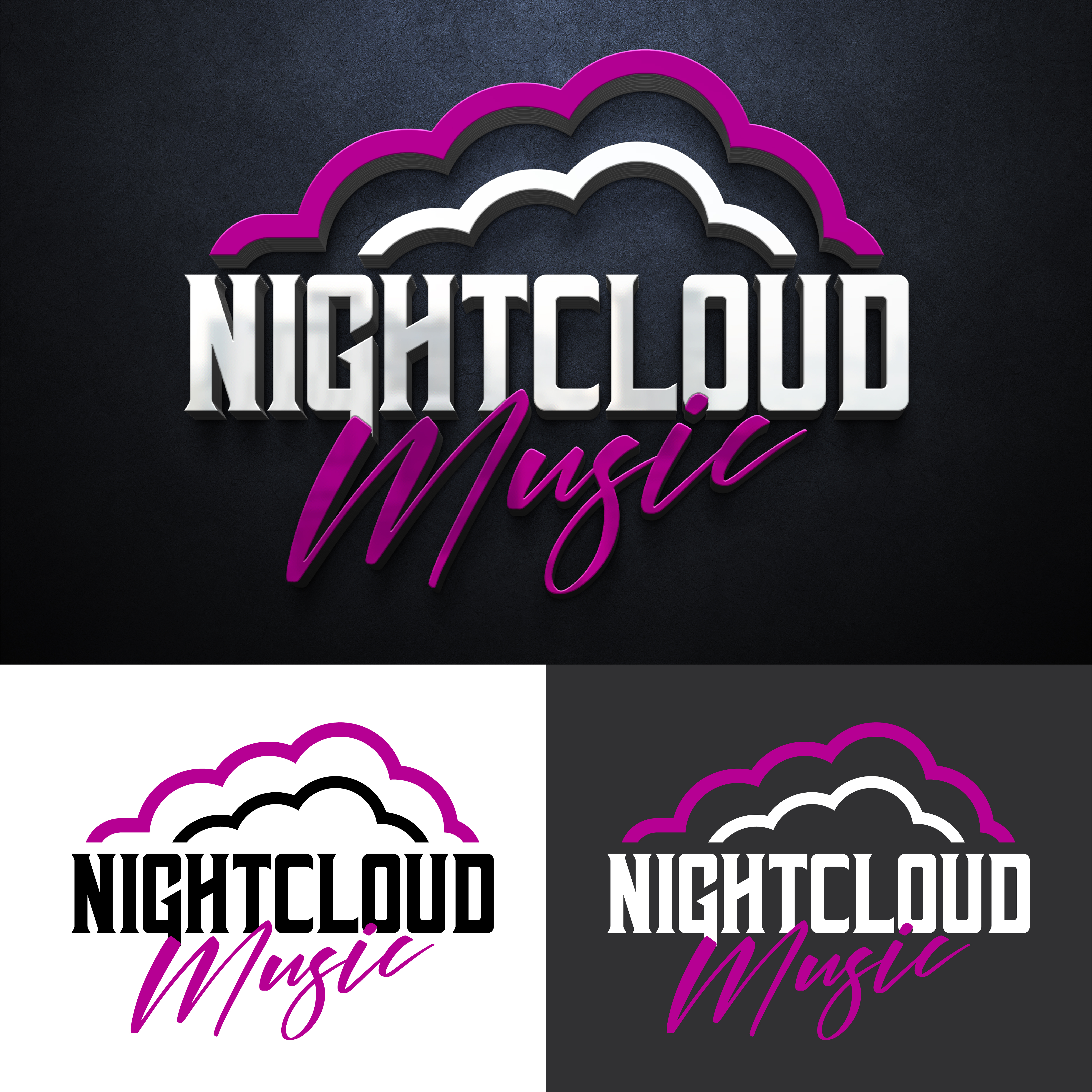 Logo Design by ARTchemist for Nightcloud Music | Design #29401897