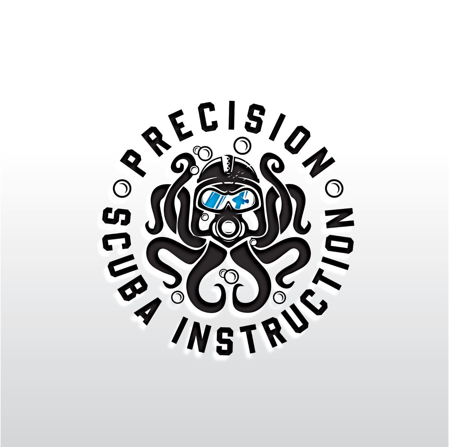 Logo Design by Rosalie.. for Precision Scuba Instruction, LLC | Design #29405009