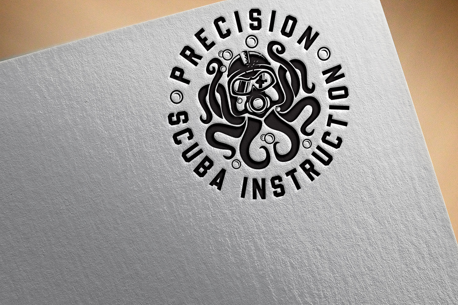 Logo Design by Rosalie.. for Precision Scuba Instruction, LLC | Design #29405011