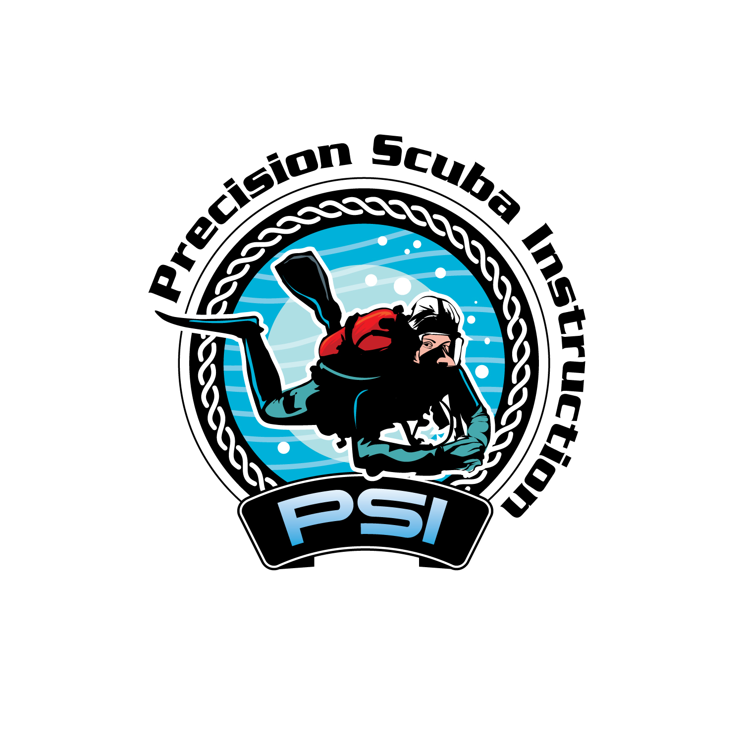 Logo Design by GODDREAMCREATION for Precision Scuba Instruction, LLC | Design #29411541