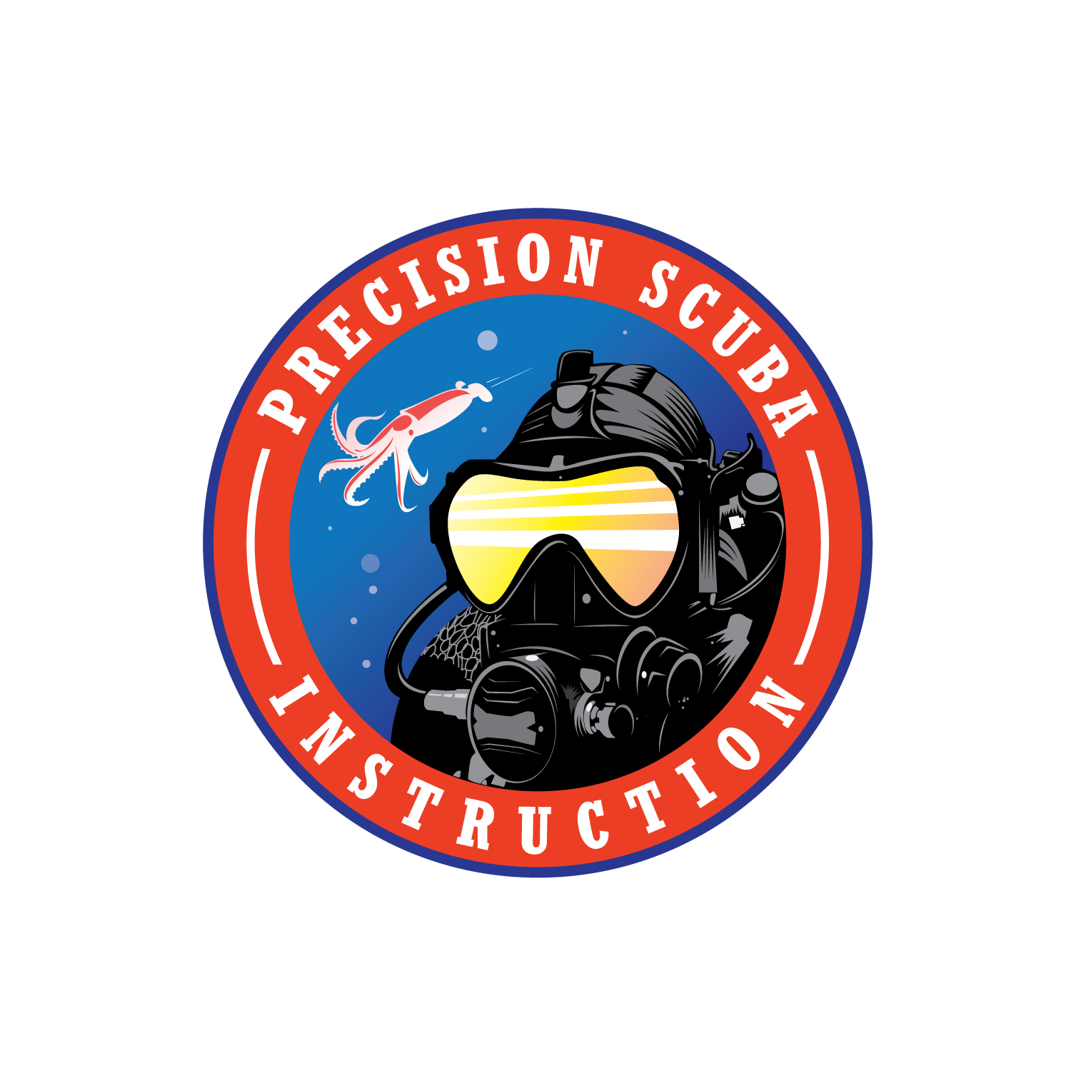 Logo Design by geni for Precision Scuba Instruction, LLC | Design #29403205