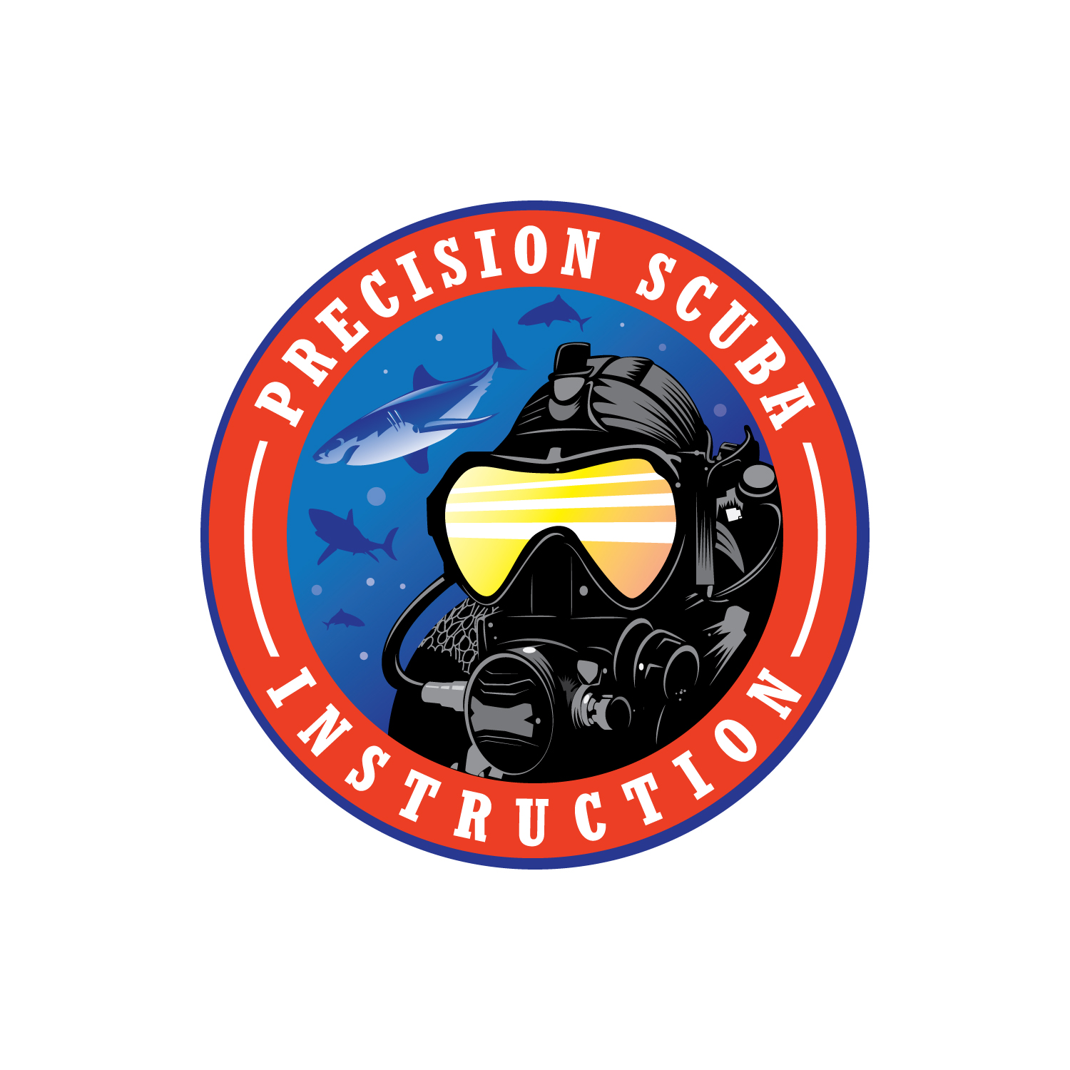 Logo Design by geni for Precision Scuba Instruction, LLC | Design #29409988