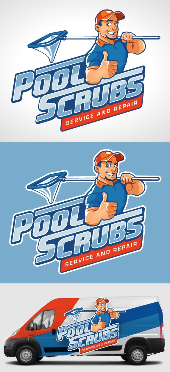 Logo Design by Suprakash 3 for Pool Scrubs | Design #29421205
